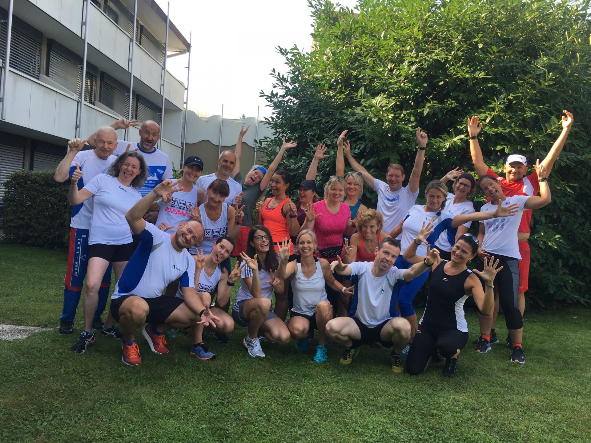 Alphalauf im Team Alphalauf im Team